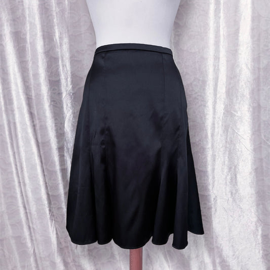 Orsay office black saten skirt ✨🦇