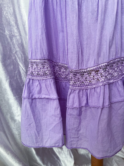 Fairy coquette lilac cotton skirt 💜🎀