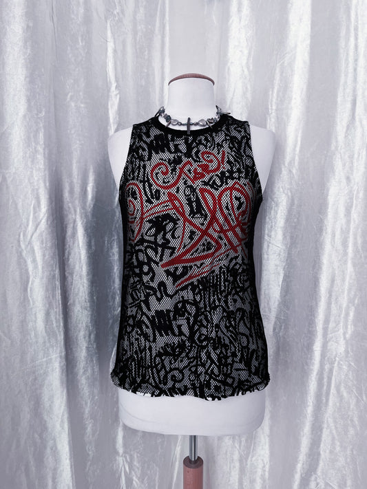 Alternative fishnet top ❤️🕸️