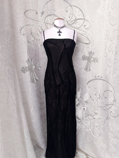 00’s vintage witchy maxi dress ✨