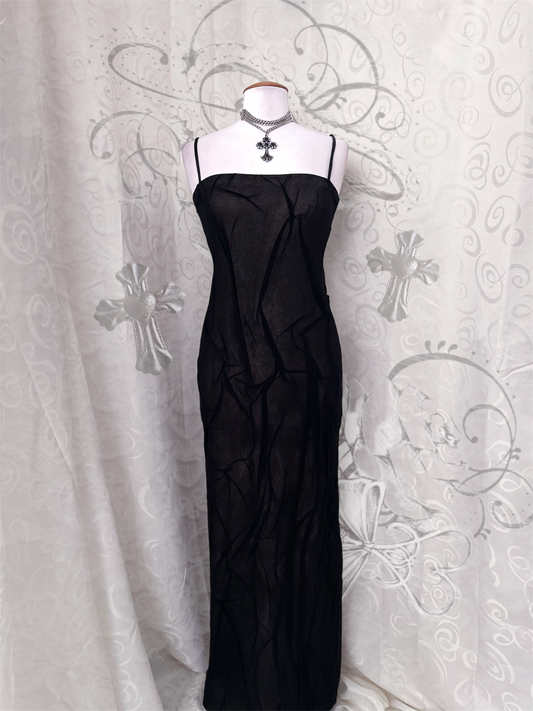 00’s vintage witchy maxi dress ✨