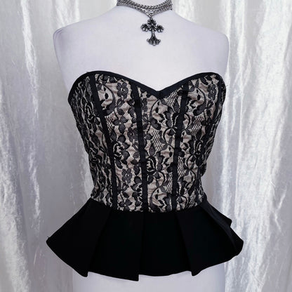 00'ss gothic princess corset top 🖤🦇