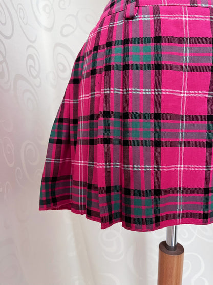 00’s emo/scene Denny Rose tartan skirt 💞