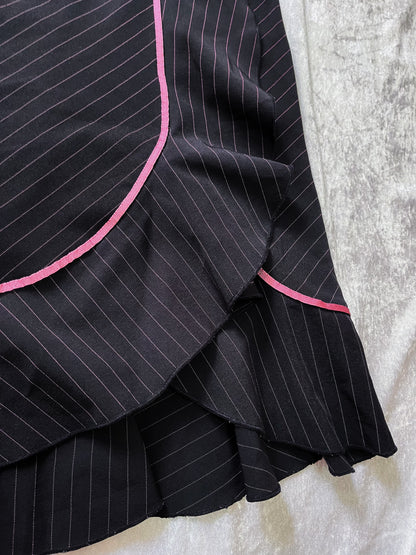 Cute office coquette striped skirt 🎀