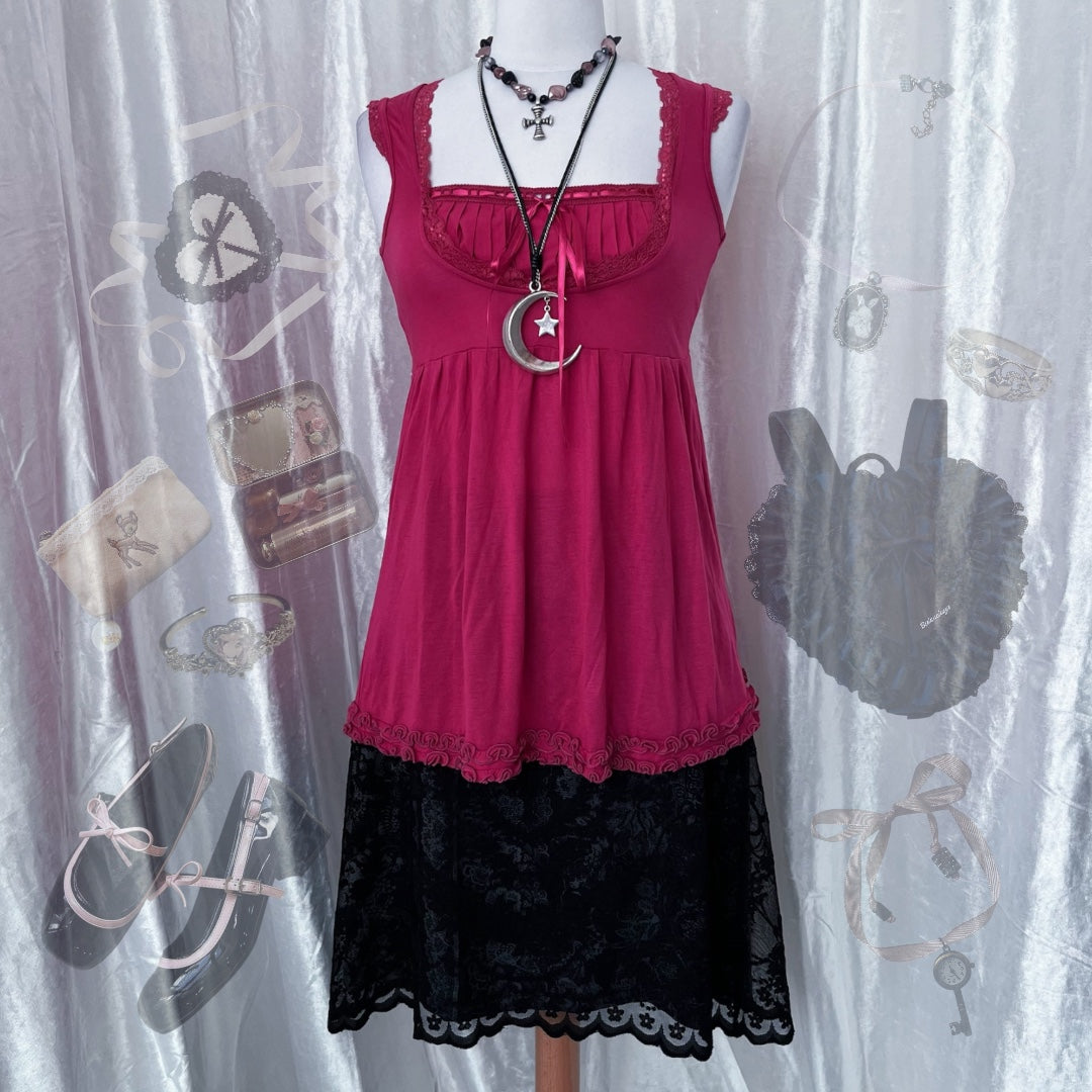 Princess coquette pink top 🎀