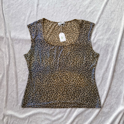 Essential animal print top 🐆