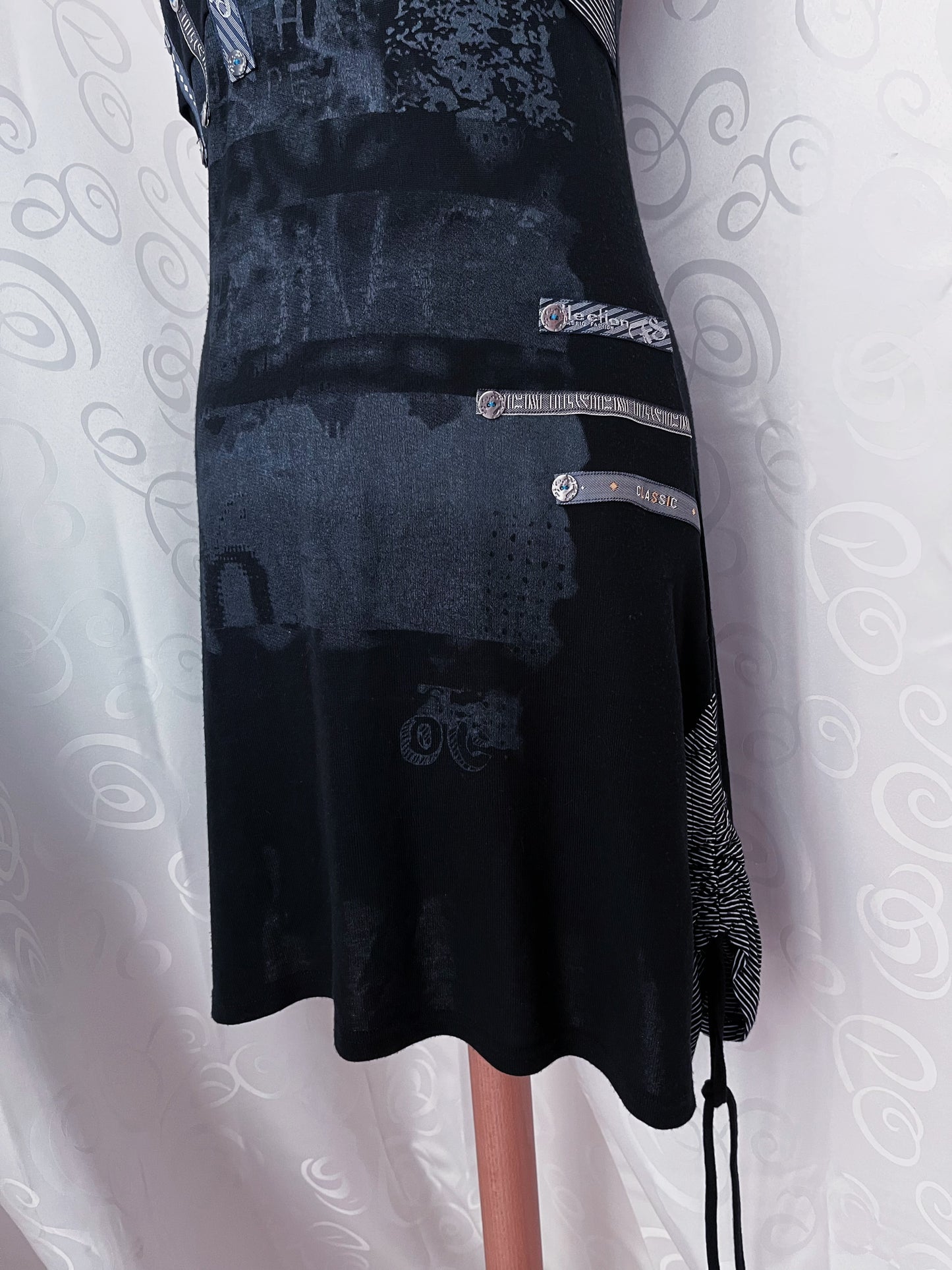 00’s Alt patchwork dress 🕸️🕷️