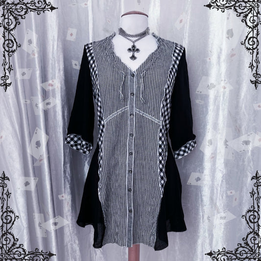 ♱Dark Coquette Milkmaid dress♱