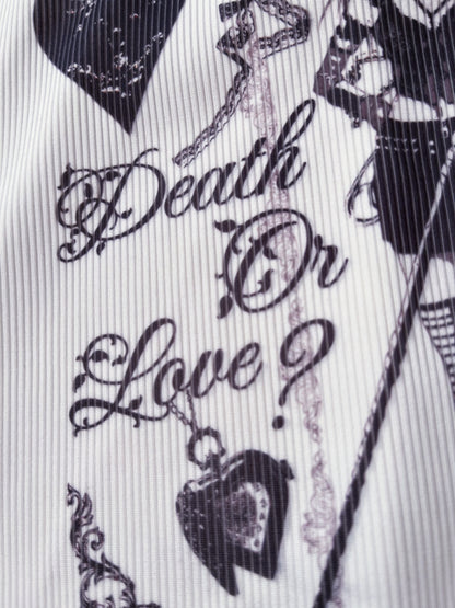 Death or Love REWORKED tank top 📓🥀