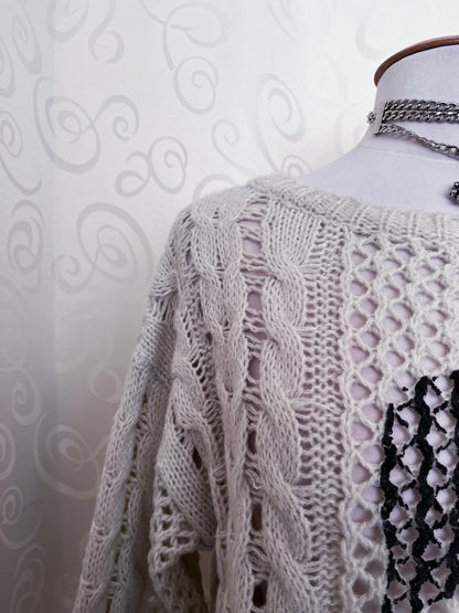 Modern Alt skull knit 💀