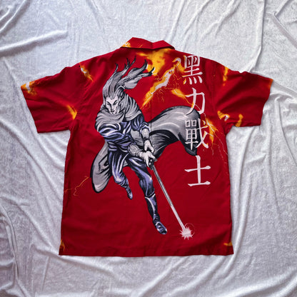 Insane vintage rare Samurai shirt 🍥🗡️