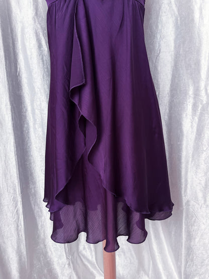 00’s whimsy fairy purple double-layered dress 🧚🏻‍♀️💜