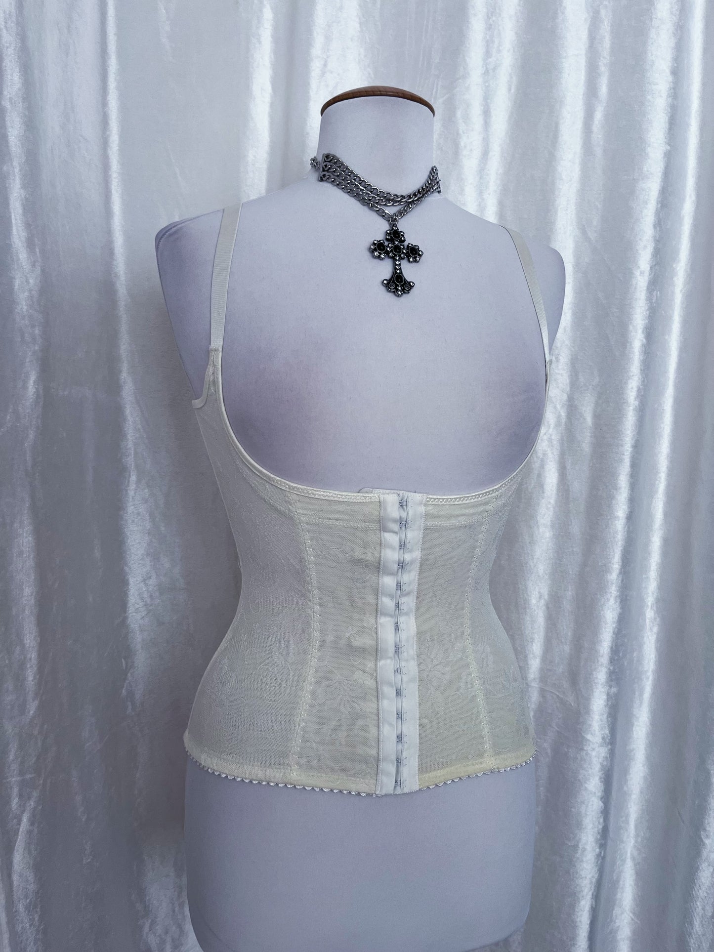 Coquette underbust cream training corset ✨