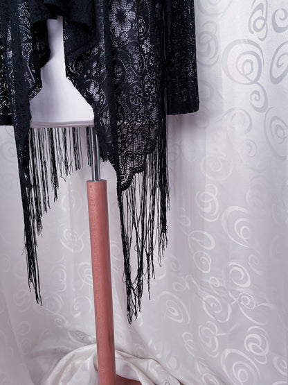 Whimsygoth lacey cardigan🕷️🕸️