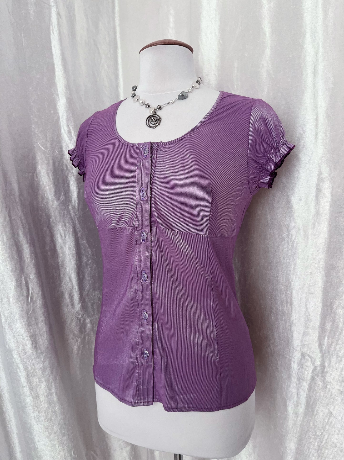 Fairy coquette lilac shirt 💜🎀