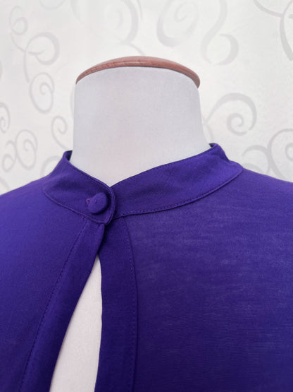 Intimissimi purple lolita top with cut-out bust detail 💜🦇