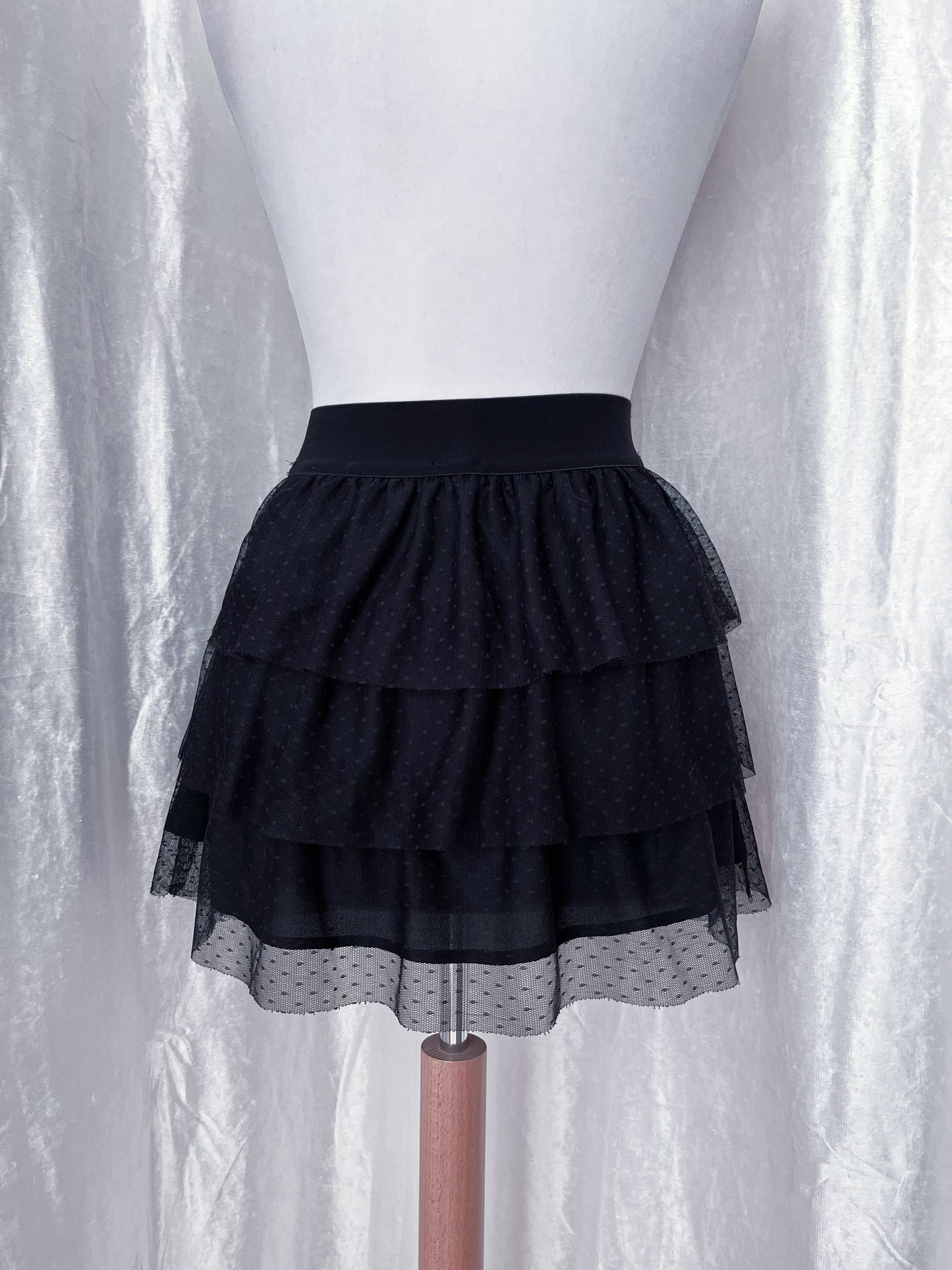 Dark coquette tulle black skirt 🎀