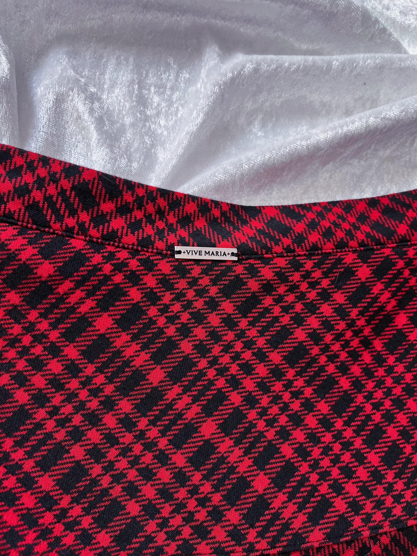 VIVE MARIA Gambling Girl Skirt red allover 🃏