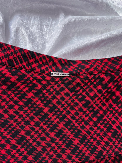 VIVE MARIA Gambling Girl Skirt red allover 🃏