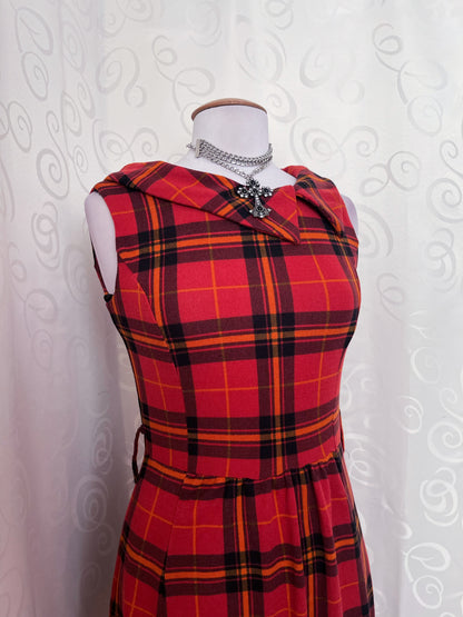 Alternative punk style tartan dress 🎸❤️