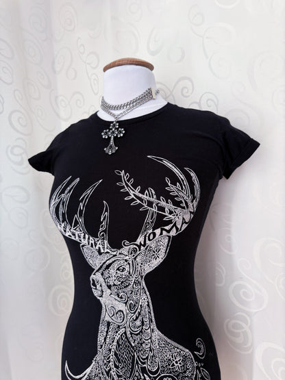 Whimsy deer tee 🦌🌀