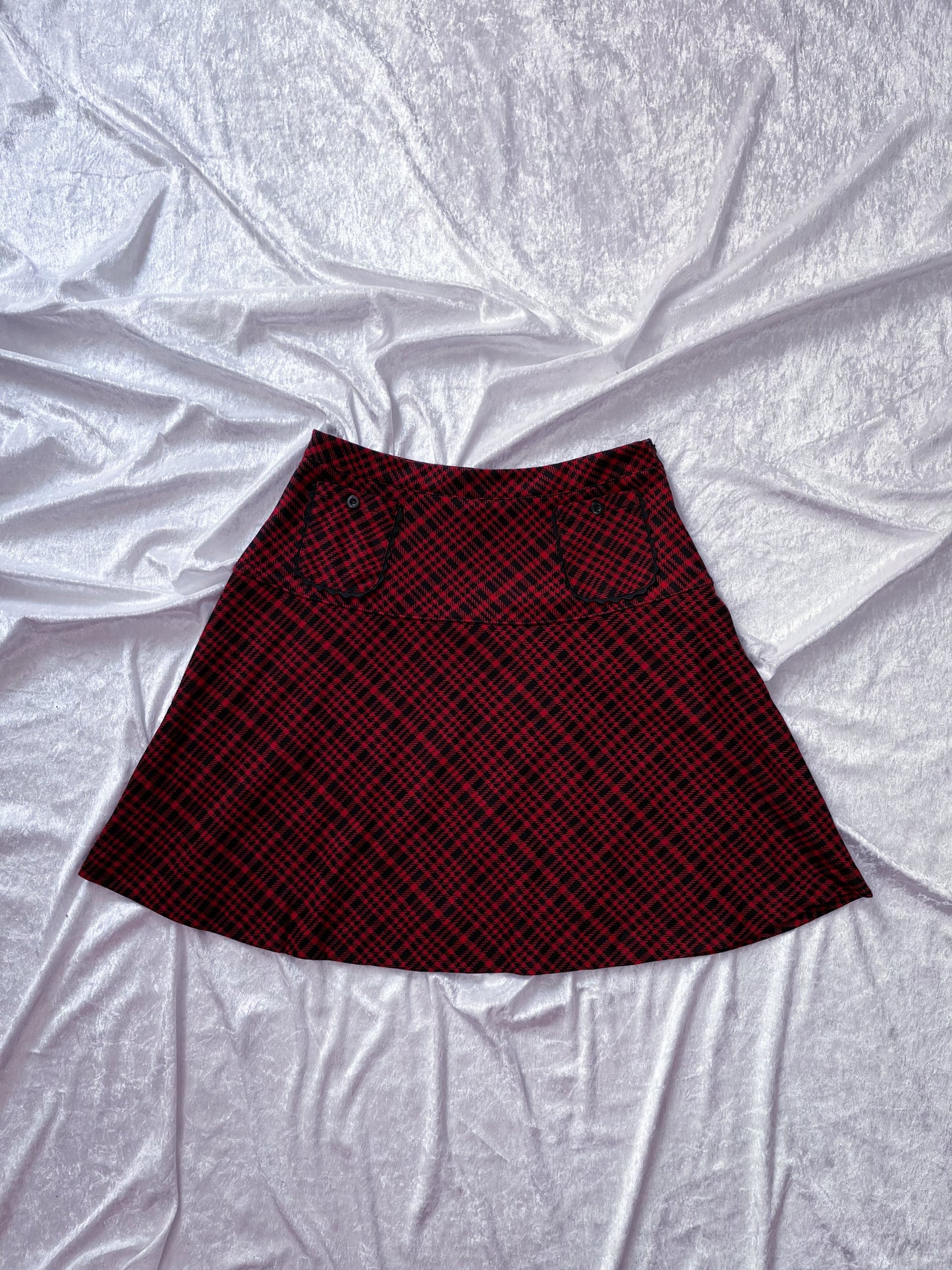 VIVE MARIA Gambling Girl Skirt red allover 🃏