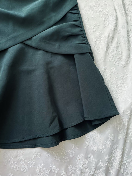 Dark green whimsy skirt