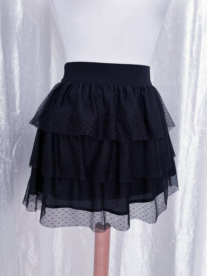 Dark coquette tulle black skirt 🎀