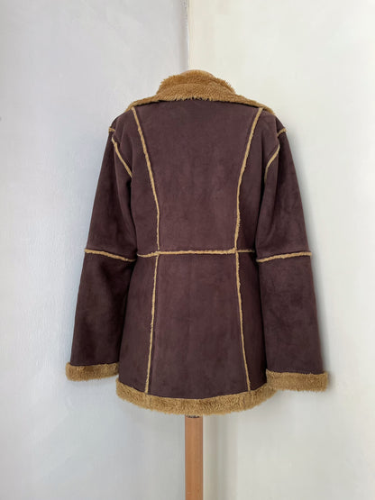 Y2K Afghan style coat