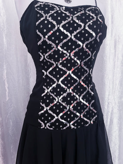 Witchy glam asymmetrical dress ✨💀