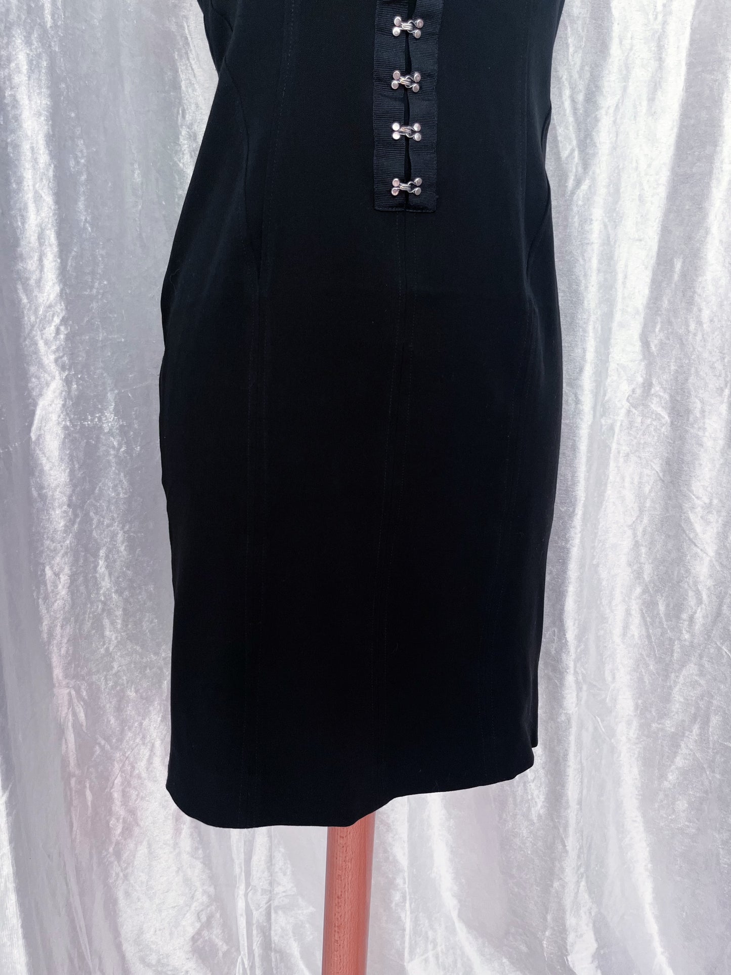 00’s Gothic black fitting dress 🦇
