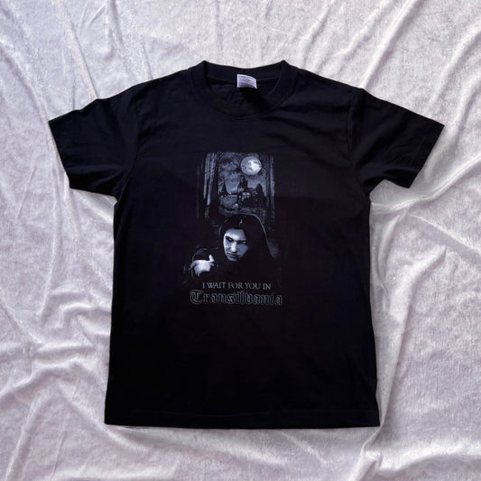 I wait for you in Transylvania Gothic T-Shirt 🧛🏻‍♂️🩸