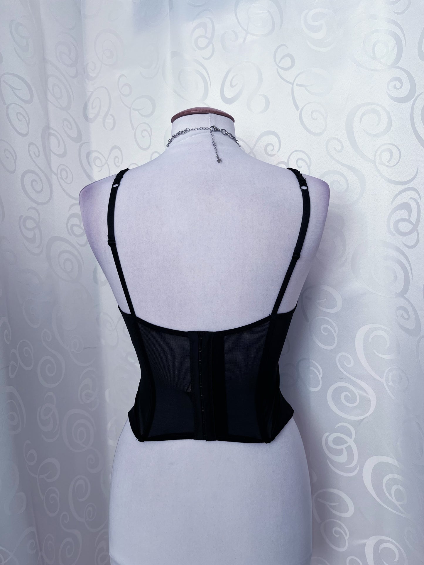 Gothic midnight blue corset 🌃🌑