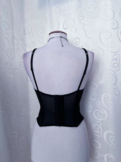 Gothic midnight blue corset 🌃🌑