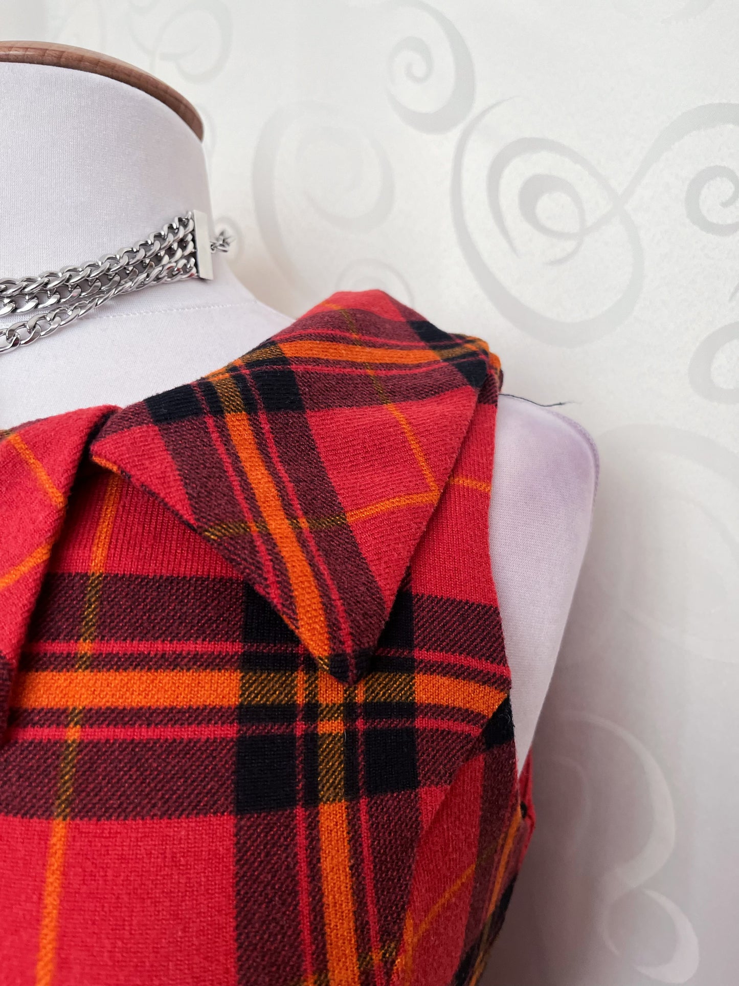 Alternative punk style tartan dress 🎸❤️