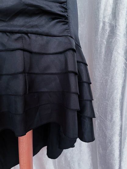 Beautiful witchy black saten dress 🦇
