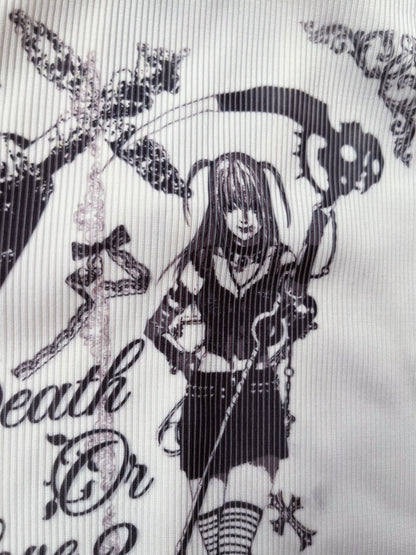 Death or Love REWORKED tank top 📓🥀