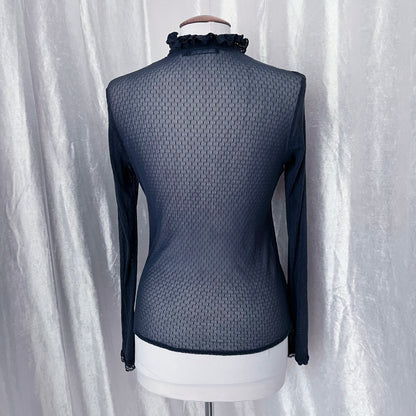 Passport. Victorian/Coquette style see-through lace shirt 🦋