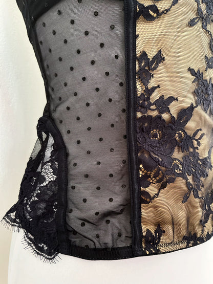 Gothic golden lace corset ✨