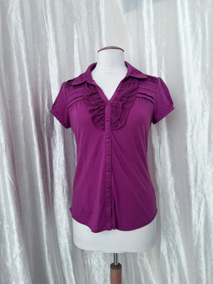 00’s Monsoon coquette pink top 🎀