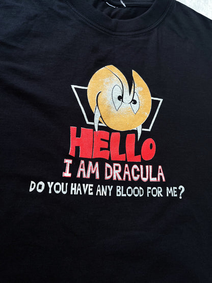 Y2K funny dracula t-shirt 🧛🏻‍♂️
