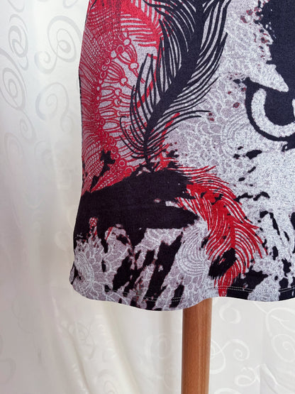 00’s Alt owl print dress 🖤🦉