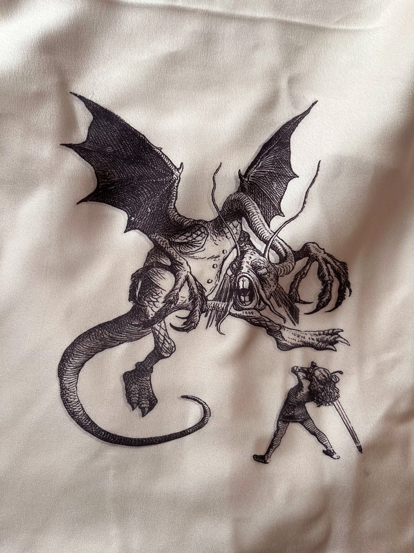 Jabberwocky REWORKED cami satin top 🐲🗡️