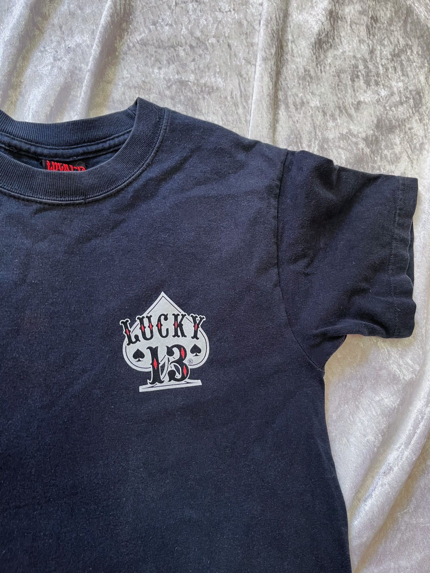 00’s Lucky 13 alt trade mark tee 😈