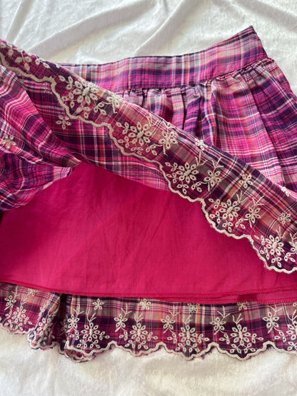 00's girly fairy country pink skirt 🎀