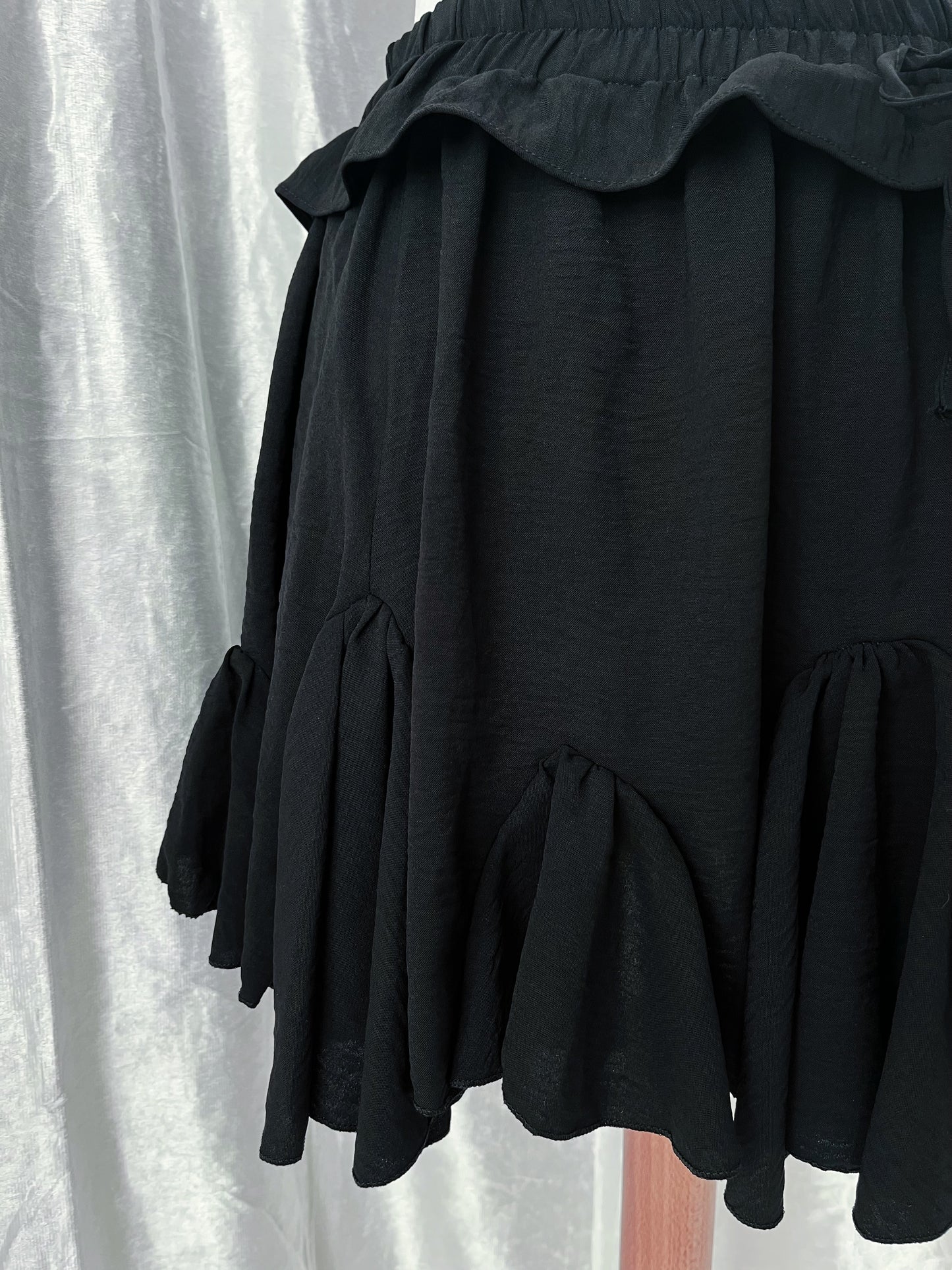 Gothic dark coquette skirt 🕸️