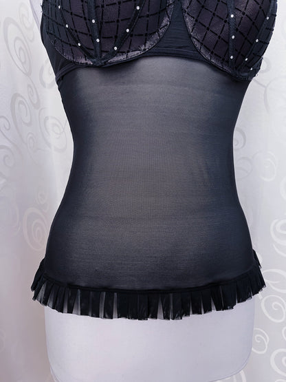 Whimsygoth mesh bustier top 🔮💜
