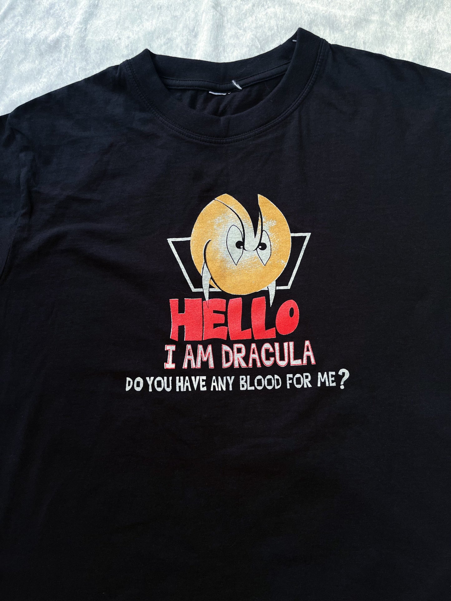 Y2K funny dracula t-shirt 🧛🏻‍♂️
