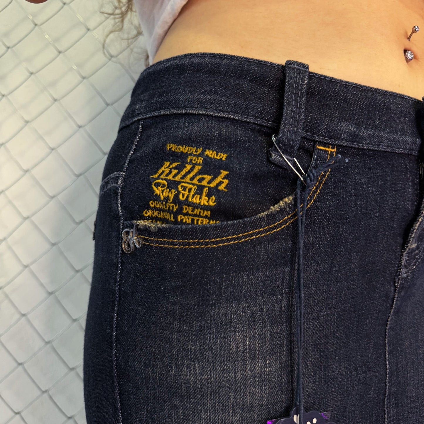 00’s deadstock Killah denim skirt 🎀🍓