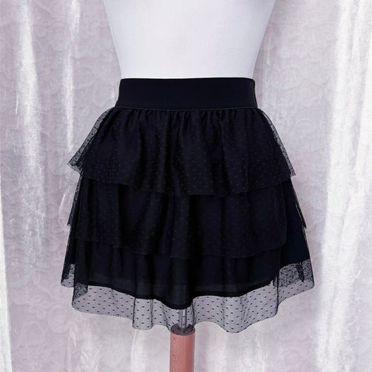 Dark coquette tulle black skirt 🎀